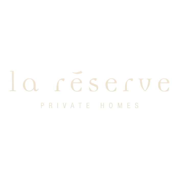 La Réserve Private Homes logo as featured on the Do Not Disturb Guest List