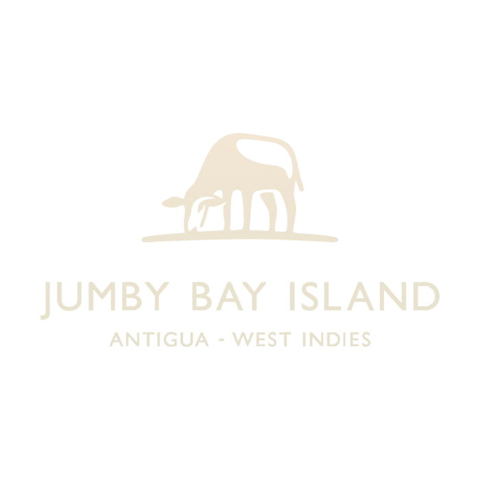 Jumby Bay Island logo as featured on the Do Not Disturb Guest List