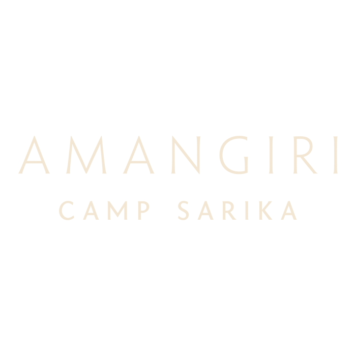 Amangiri Camp Sarika logo as featured on the Do Not Disturb Guest List