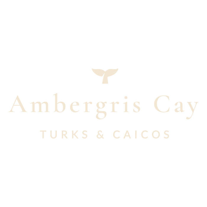 Ambergris Cay logo as featured on the Do Not Disturb logo