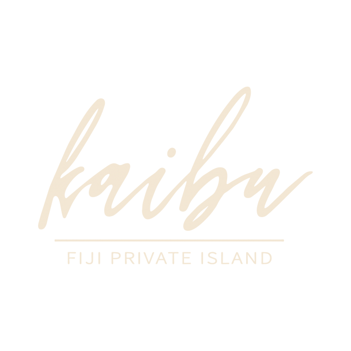 Kaibu Private Island log as featured on the Do Not Disturb Guest List
