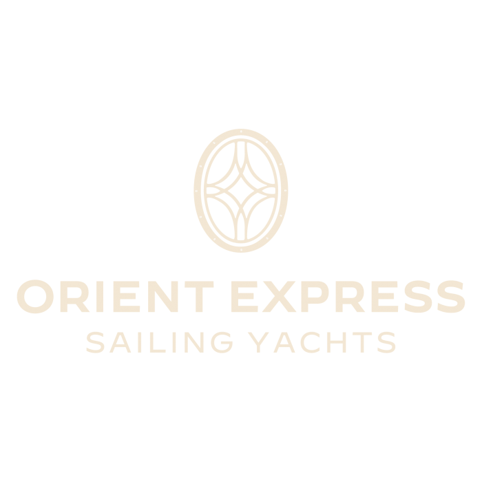 Oreint Express Sailing Yacht logo as featured on the Do Not Disturb Guest List